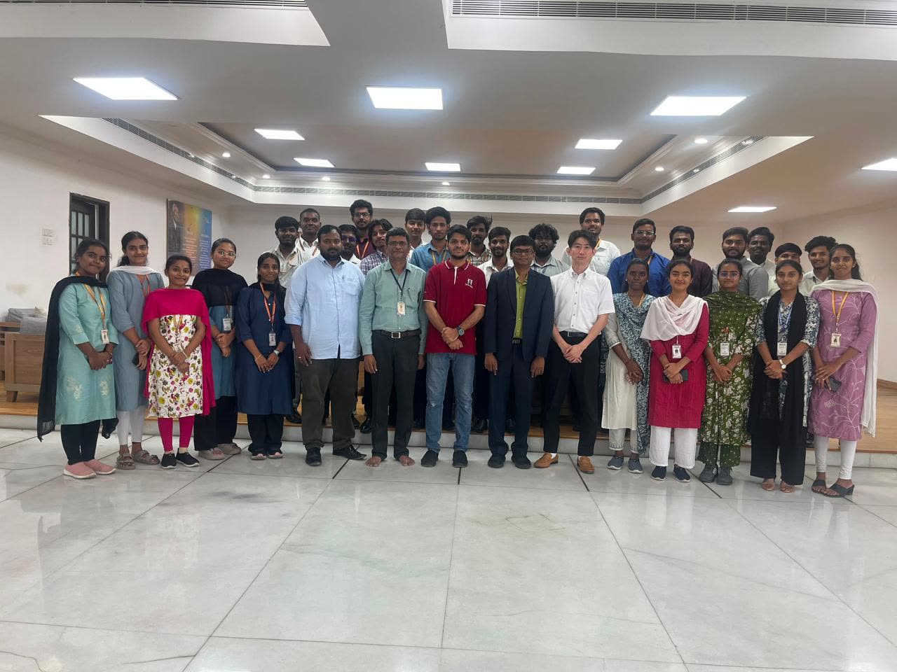 Group photo of students and faculty after a ZenSphere orientation